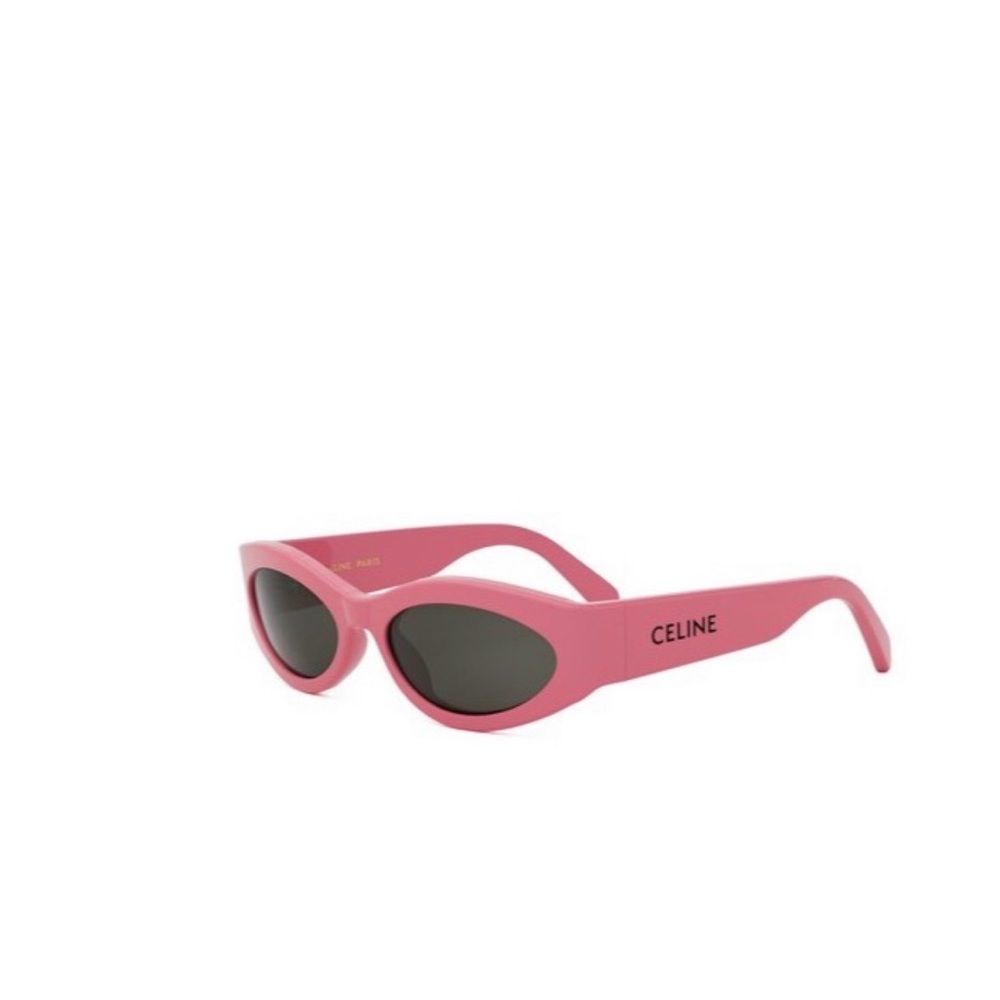 Celine Pink Cat Eye Sunglasses with Dark Lenses
